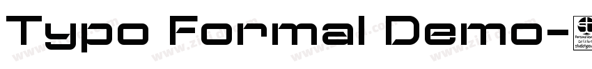 Typo Formal Demo字体转换